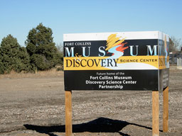 SIte of new Fort Collins Museum & Discovery Science Center