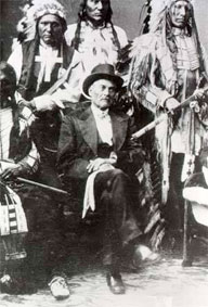 Antoine Janis with Oglala Lakotas