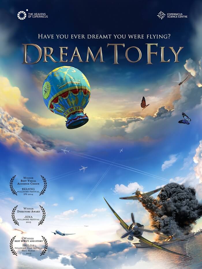 Dream To Fly is a poetic and touching story of aviation development through the ages. It presents the significant milestones on our route to conquering the skies – both in terms of technological breakthroughs, as well as our perceptions of flying itself.