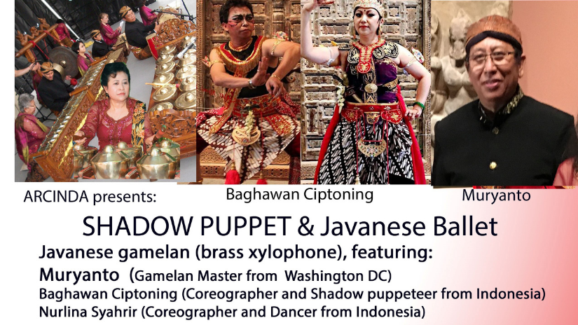 Upcoming Performance: Shadow Puppet, Javanese Ballet, plus Javanese Gamelan music