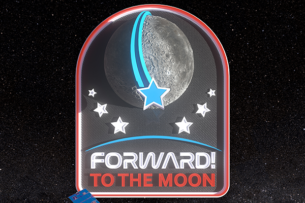 Forward to the moon poster