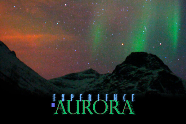 experience the aurora poster